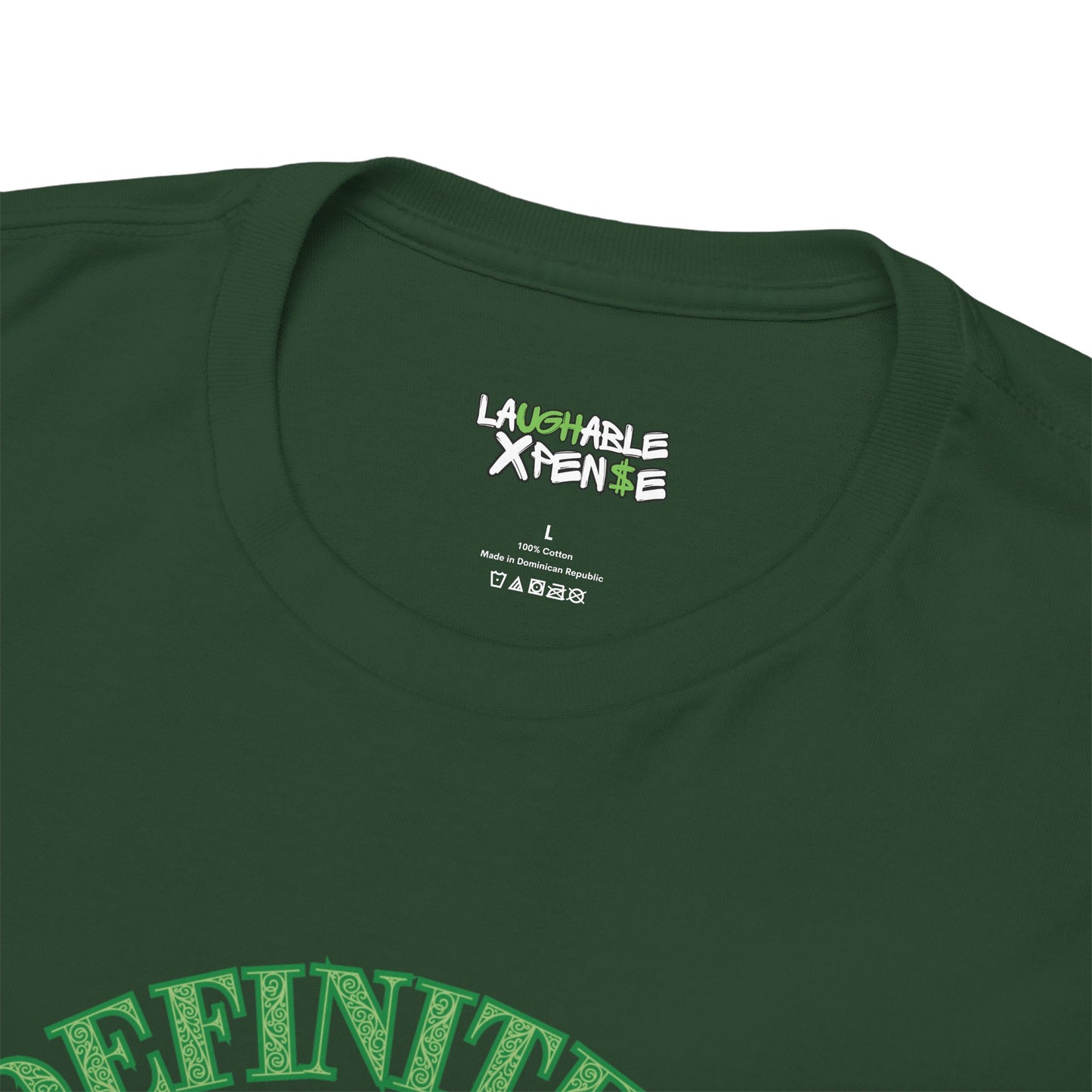 funny st. patrick's day t-shirt says definitely not working tomorrow - funny adult t-shirts - green t-shirt - laughable-xpense.com