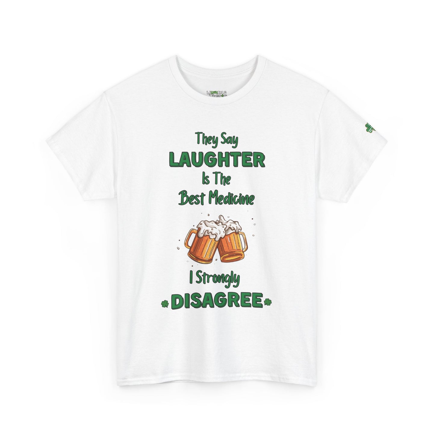 funny st patricks day t-shirt - funny t shirts for men - white t-shirt - laughable-xpense.com