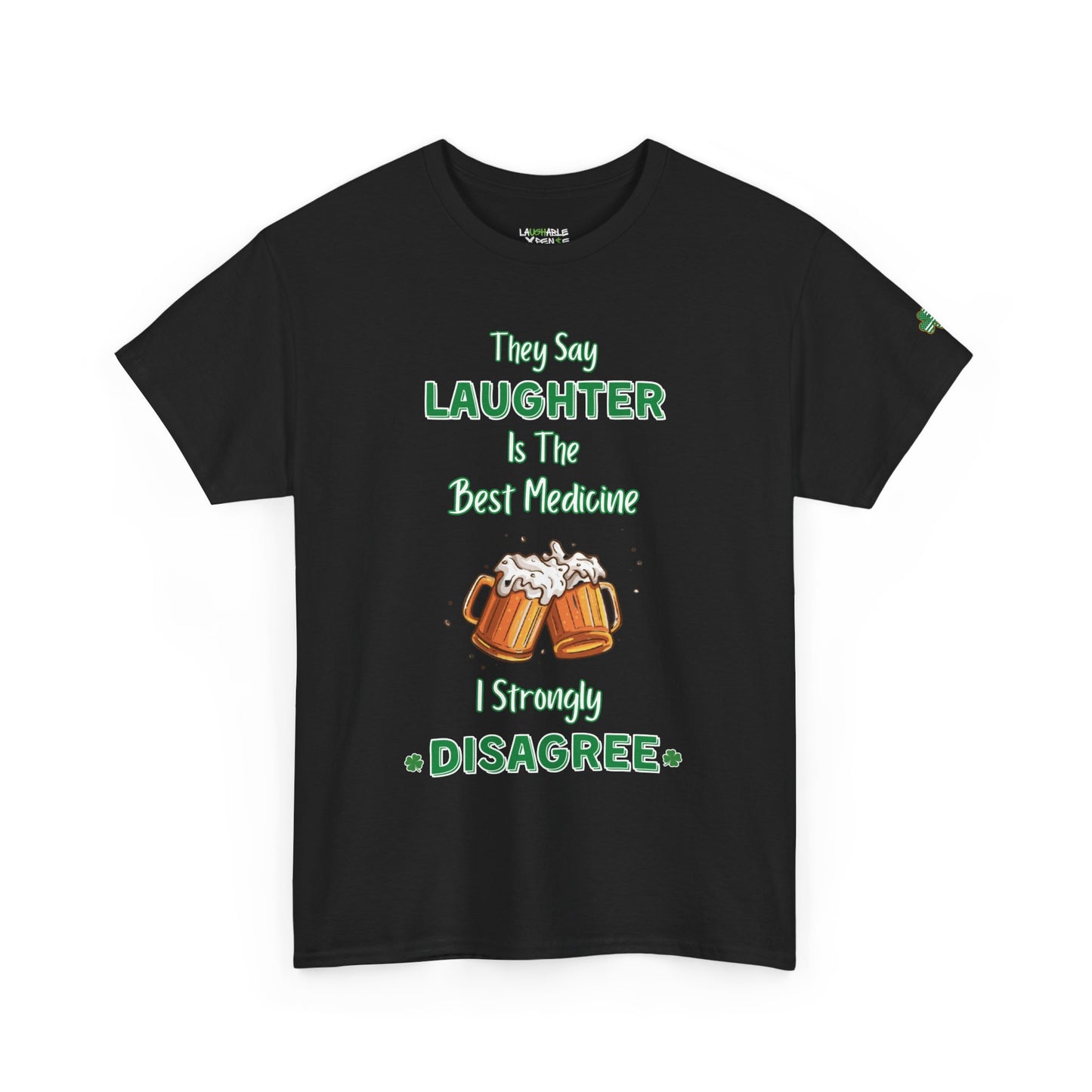 funny st patricks day t-shirt - funny t shirts for men - black t-shirt - laughable-xpense.com