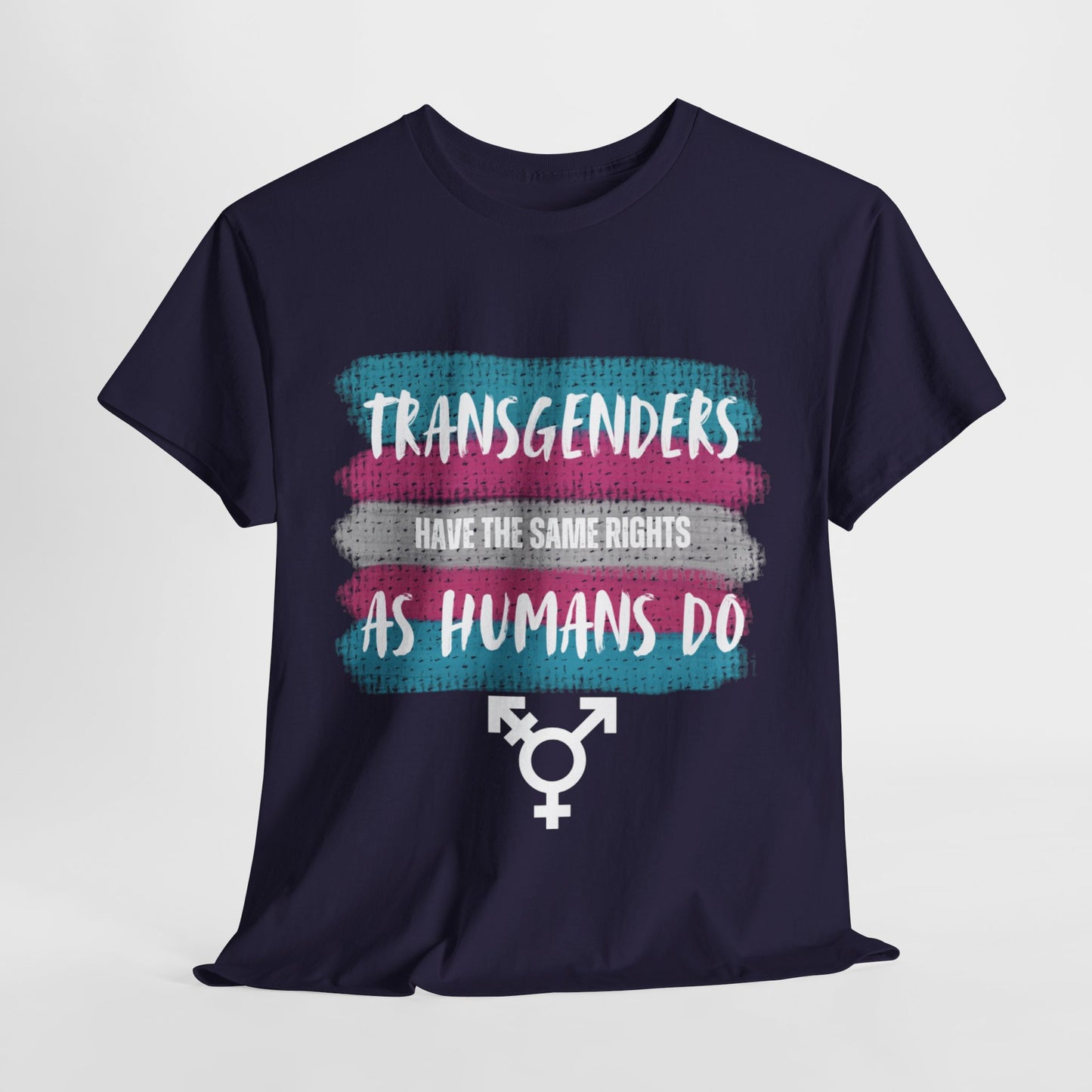 Transgenders/Humans T-Shirt | Unisex Heavy Cotton Tee