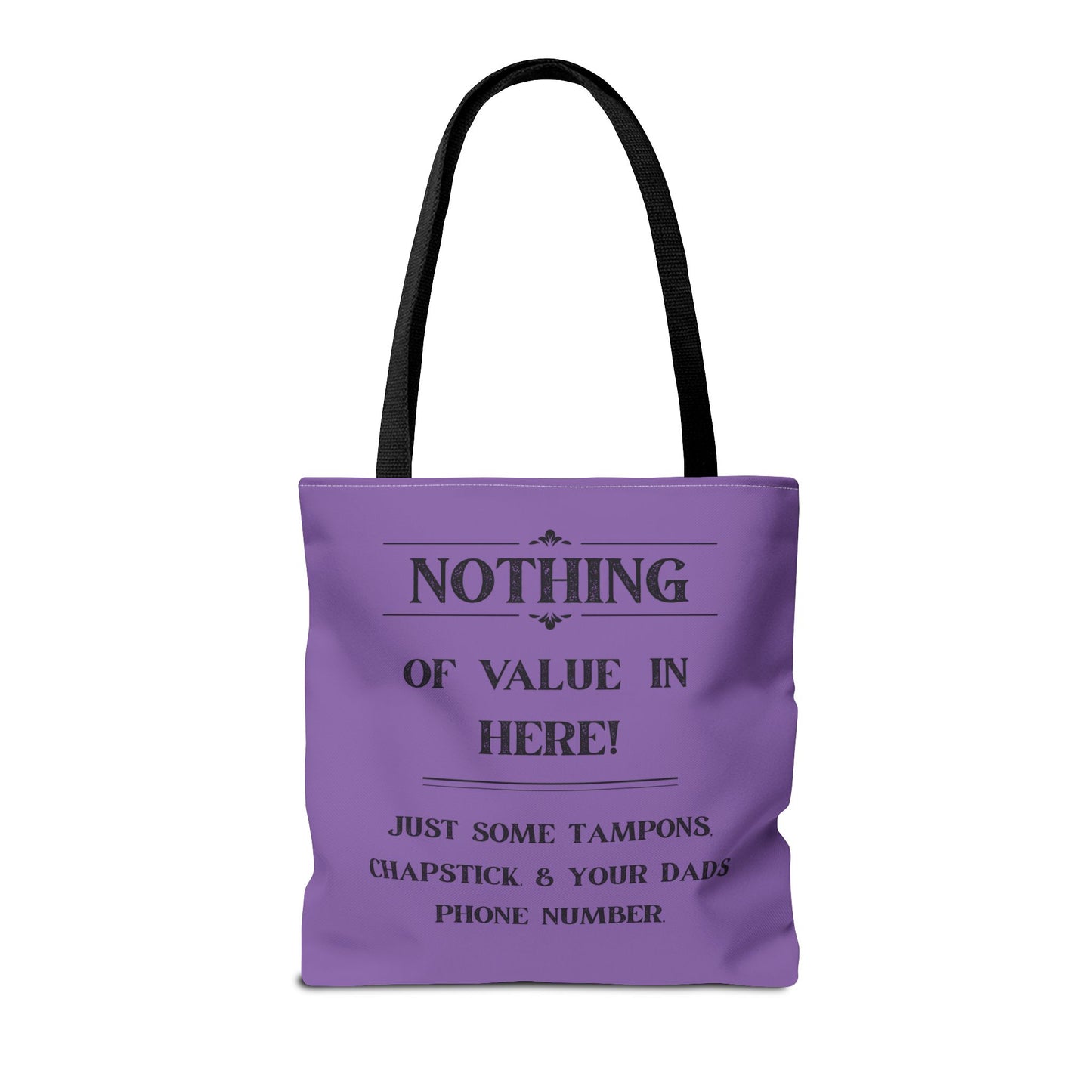 women's tote bag - purple bag - funny women's bag - laughable-xpense.com