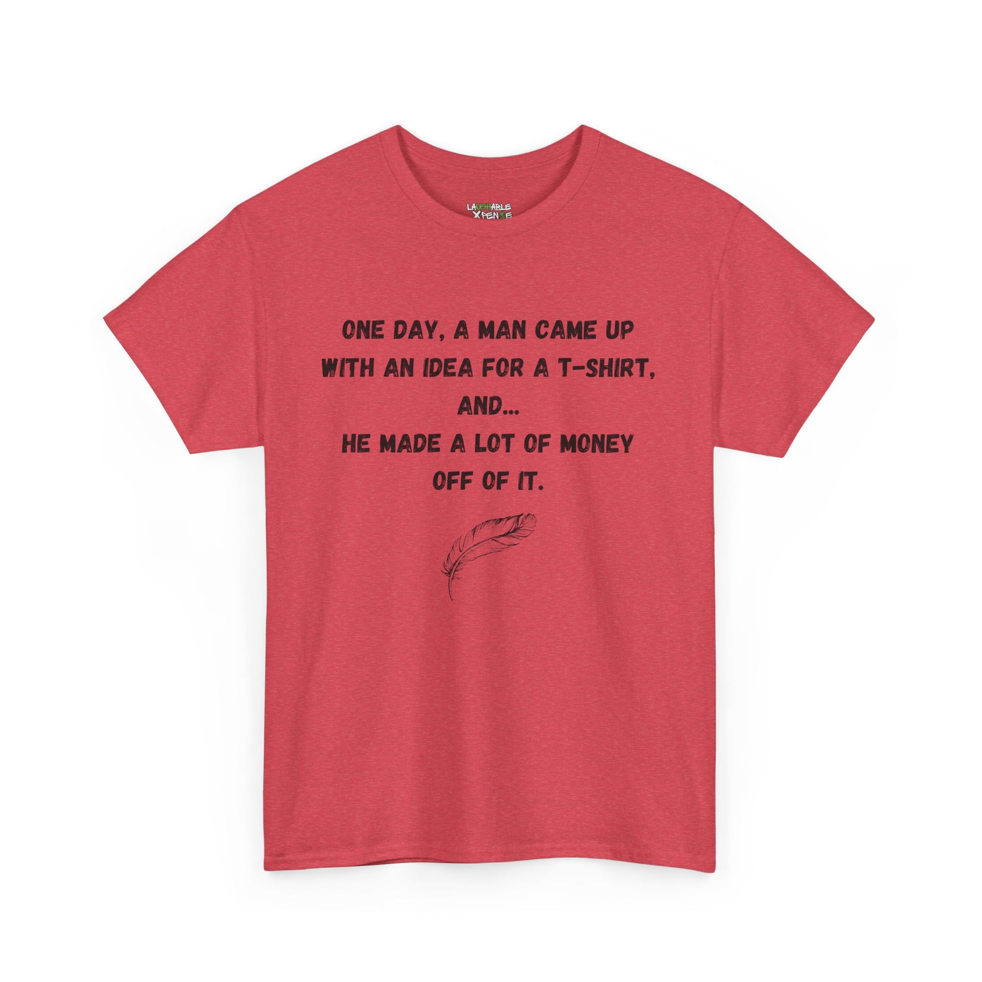 funny tee shirts for adults - funny shirts for adults - red t-shirt - laughable-xpense.com